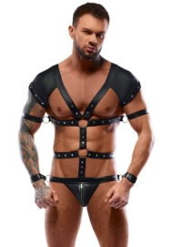 Herren Harnessbody schwarz S